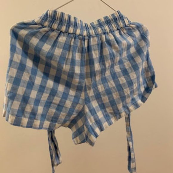 Blue and Plaid Two Piece - Picture 4 of 4